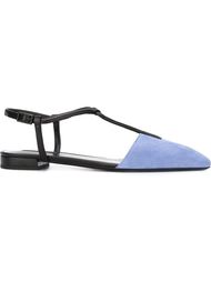 открытые балетки  Emporio Armani