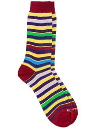 striped mid-calf socks Etro