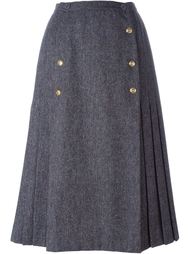 плиссированная юбка Chanel Vintage