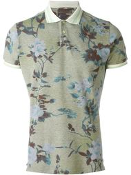 floral print polo shirt Etro