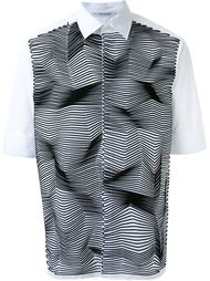 zig zag applique shirt Neil Barrett