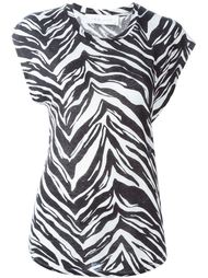 zebra print T-shirt Iro