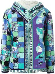 бархатная куртка с капюшоном Emilio Pucci Vintage