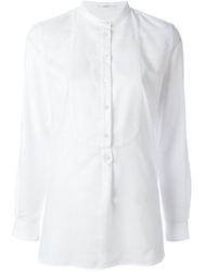 band collar shirt Lardini