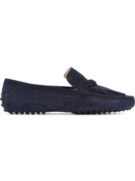 pleated fringed loafer Tod's