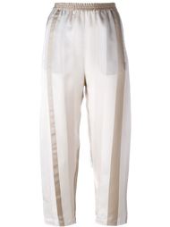 striped cropped pants Ilaria Nistri