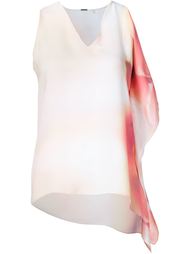 ruffle detail sleeveless top Elie Tahari