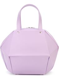 structured tote bag Pleats Please By Issey Miyake