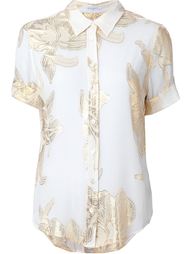 floral print shortsleeved shirt Equipment