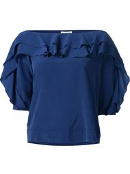 ruffle blouse L'agence