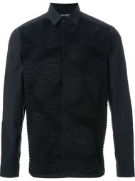 zig zag applique shirt Neil Barrett
