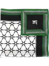 hardware print neck scarf Kris Van Assche