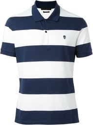 striped polo shirt Alexander McQueen