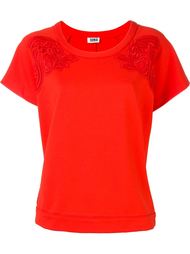 lace embroidery wide fit T-shirt Sonia By Sonia Rykiel