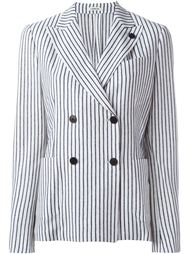 striped knit blazer Lardini
