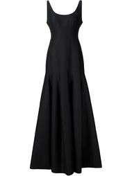 flared evening dress Halston Heritage