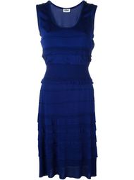 knitted frill ruffled dress Sonia By Sonia Rykiel