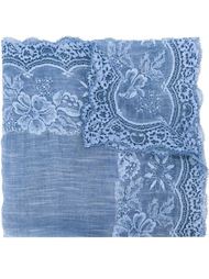lace trim scarf Ermanno Scervino