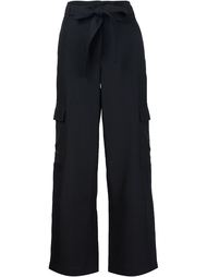 high rise palazzo pants Helmut Lang