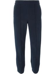 pleated tapered cropped trousers Vince