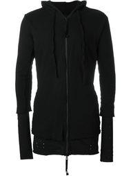 layered zipped hoodie Thom Krom