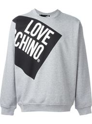 толстовка с принтом  Love Moschino