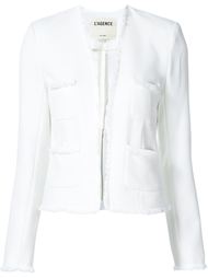 frayed edges jacket L'agence