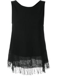 frayed tank top Theory