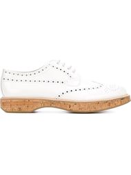 cork effect sole perforated brogues Church's