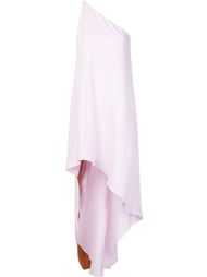 one-shoulder asymmetric dress Narciso Rodriguez