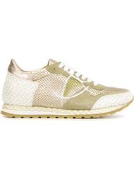 panelled metallic sneakers Philippe Model