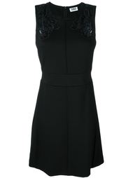 embroidered lace panel detail dress Sonia By Sonia Rykiel