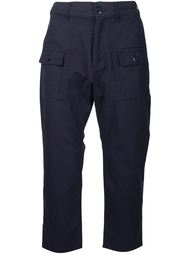укороченные брюки с передними карманами Battenwear