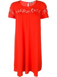 open lace panel shift dress Sonia By Sonia Rykiel