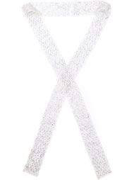 'Britney' sequined slim scarf Filles A Papa