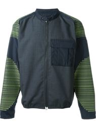 embroidered sleeve jacket Issey Miyake Men