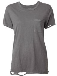 distressed T-shirt NSF