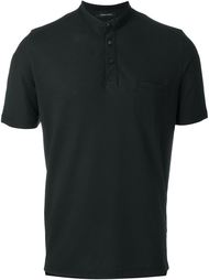 mandarin collar polo shirt Roberto Collina