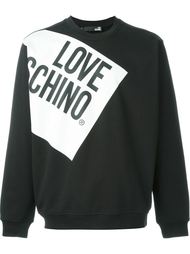 толстовка с принтом  Love Moschino