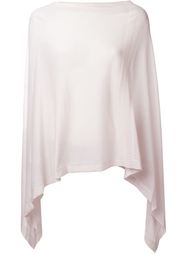 fine knit poncho Agnona