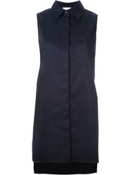 cross back sleeveless shirt DKNY