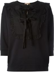 ruffle tie detail jumper Nº21