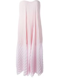 платье миди без бретелек MSGM