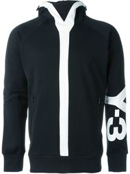sleeve logo hoodie Y-3
