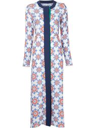 star print long coat Jonathan Saunders