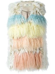 fur sleeveless jacket Urbancode