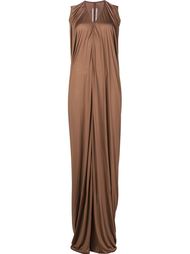 draped maxi dress Rick Owens