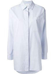 long fit cuffed button down shirt Dkny Pure