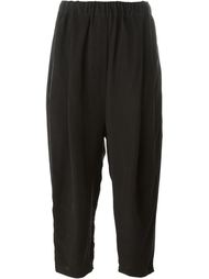 elastic waistband cropped trousers Damir Doma