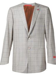 checked blazer  Isaia